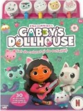 Cumpara ieftin Set de colorat si de activitati. 30 de activitati + 5 creioane si gume de sters. Gabby&#039;s Dollhouse/***
