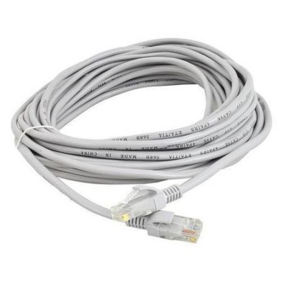 Cablu INTERNET 3m / Cablu Retea UTP / Cablu de Date / Cablu de Net fir cupru Categoria 5E foto
