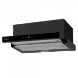Hota incorporabila Samus HS6061DTGB, 1 Motor, Latime 60 cm, Afisaj Led, Putere absorbtie 320-611 m3/h, 3 Trepte de absorbtie, Touch Control, Negru