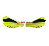 Handguarduri galbene ATV Enduro Cross cu kit montaj aluminiu, Non Brand