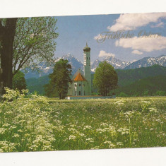 SG10- Carte Postala-Germania, Frohliche Ostern, Circulata 1991