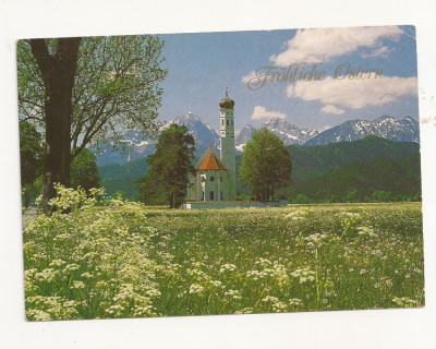 SG10- Carte Postala-Germania, Frohliche Ostern, Circulata 1991 foto