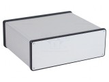Carcasă aluminiu gri 160x191x66mm
