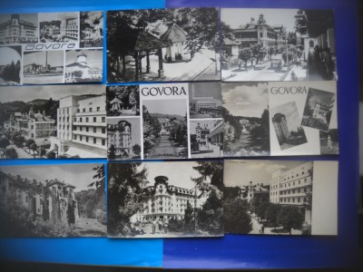 HOPCT LOT NR 282 GOVORA -JUD VALCEA -9 CARTI POSTALE-RPR-CIRCULATE foto