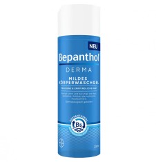 Gel de Dus, Bepanthol, Derma Mild, cu Dexpantenol pentru Hidratare Intensiva si Efect Reparator, 200 foto