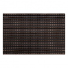 Covor antiderapant BH 234 Linii, exterior, interior - maro, 40x60 cm