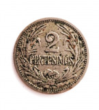 moneda URUGUAY _ 2 centesimos 1909 _ km # 20