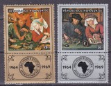 Rwanda 1969 pictura banca de dezvoltare africana MI 335-336 MNH