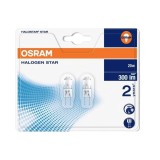 Set 2 becuri OSRAM, halogen, G4, 20W, 12V, 4008321201836