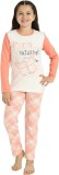 Cumpara ieftin Set pijamalecu maneca lunga LOREZA pentru fete din bumbac din doua piese - OUTLET