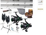 SET pescuit cu 2 lansete si 2 mulinete SMART DOUBLE BOILIE-3.6m