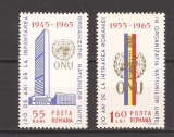ROMANIA 1965. LP. 600 - O.N.U.. MNH