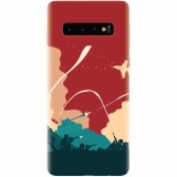 Husa silicon pentru Samsung Galaxy S10, War