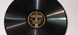 PLACA GRAMOFON / PATEFON. COLUMBIA THERE HA &quot; PENCE A FOOT THE LION AND ALBERT