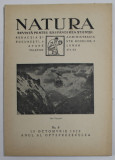 NATURA , REVISTA PENTRU RASPANDIREA STIINTEI , NR. 8 , 15 OCTOMBRIE , 1929