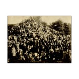 Adunare populară, fotografie de epocă - D