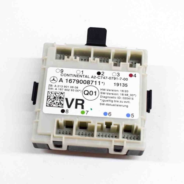 Modul de control ușă dreapta față MERCEDES-BENZ EQC 2020 OEM: A1679008711,A2139010608,A1679029305,A2-C747-0791-7-00 20807898