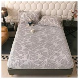 Cumpara ieftin Husa de Pat Cocolino cu Elastic + 2 Fete de Perna pentru Pat Dublu - JOJ666