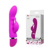 Vibrator Rabbit Hilda, Violet, 18.5 cm, Pretty Love