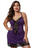 W573P-10 Lenjerie babydoll plus size cu dantela