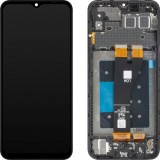 Display cu Touchscreen MP compatibil cu Samsung Galaxy A14 5G A146, cu Rama, Negru