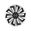 Set 4 capace roti Fox Gri-Negru R15 Compatibil Cu Volvo, Autohelix MSA
