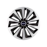 Cumpara ieftin Set 4 capace roti Fox Gri-Negru R14 Compatibil Cu Volvo