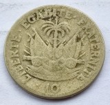 383. Moneda Haiti 10 Centimes 1958, America Centrala si de Sud