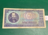 Bancnota 100 lei 1966 RSR seria 090627