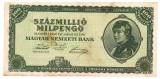 Ungaria 100 000 000 000 000 Pengo 1946 P-130 U3