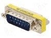 Adaptor D-Sub 15pin mama, D-Sub 15pin tata, CONNFLY - DS1082-02-15M8LNDS