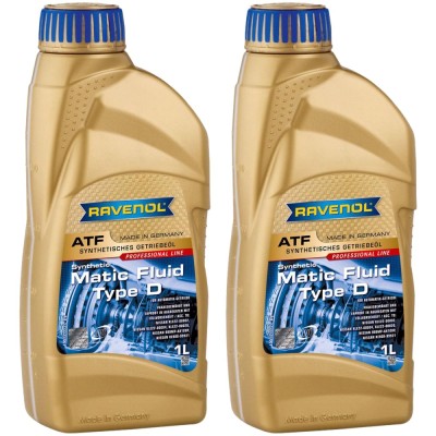 Pachet 2 litri ulei Ravenol ATF Matic Fluid Type D pentru transmisie automata foto