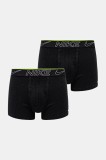 Nike boxeri 2-pack bărbați, culoarea negru, 0000KE1268