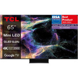Televizor TCL MiniLed 65C845, 164 cm, Smart Google TV, 4K Ultra HD, 100 Hz, Clasa G