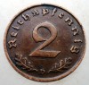 2.801 GERMANIA 2 REICHSPFENNIG 1936 D RARA, Europa, Bronz