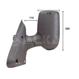 Oglinda exterioara Ford Transit, Alkar 9202960, parte montare : Dreapta