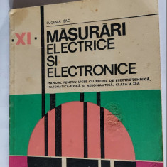 MASURI ELECTRICE SI ELECTRONICE CLASA A XI A - EUGENIA ISAC