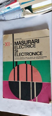 MASURI ELECTRICE SI ELECTRONICE CLASA A XI A - EUGENIA ISAC foto