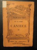 CANTECE - ST.O. IOSIF