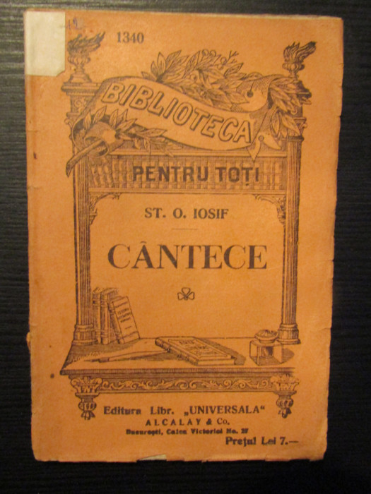 CANTECE - ST.O. IOSIF