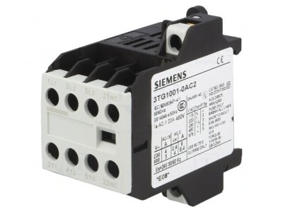 Contactor 4P NC NO 24VAC 8.4A Cleme Șurub foto