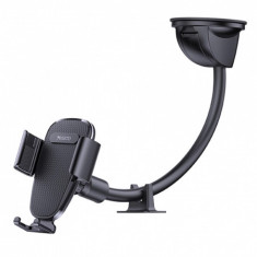 Yesido - Car Holder (C119) with Gravity Grip and Extendable Arm for Dashboard Windshield - Black foto