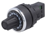 Potenţiometru 22mm -25&divide;70&deg;C IP65 - Singură tură