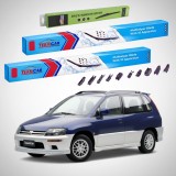 Cumpara ieftin Ștergătoare Mitsubishi Space Runner I (N1_W, N2_W) 1991-1999 | Set Față și Spate Flat Premium &ndash; TeamCar&reg;