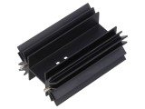 Radiator neagră extrudată