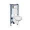 Set rezervor WC montat pe perete Roya Doris 83W