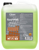 Clinex Sporthall, 5 Litri, Detergent Lichid, Pentru Curatare Pardoseli Sali De Sport, Anti-derapant