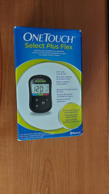 GLUCOMETRU ONE TOUCH SELECT PLUS FLEX , FUNCTIONEAZA . foto