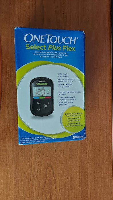 GLUCOMETRU ONE TOUCH SELECT PLUS FLEX , FUNCTIONEAZA .