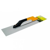 Gletiera fara dinti 600x130 mm din inox, cu maner ergonomic Topmaster